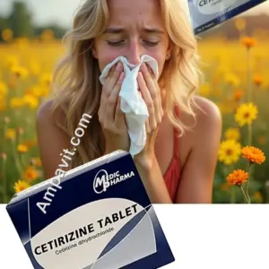 cetrizine box contains 100 tablets