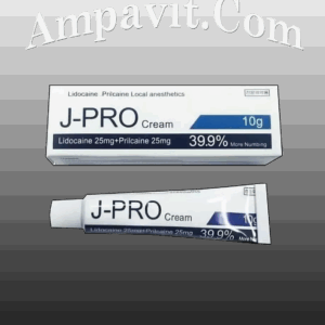 J Pro Lidocaine 10g Numbing Cream