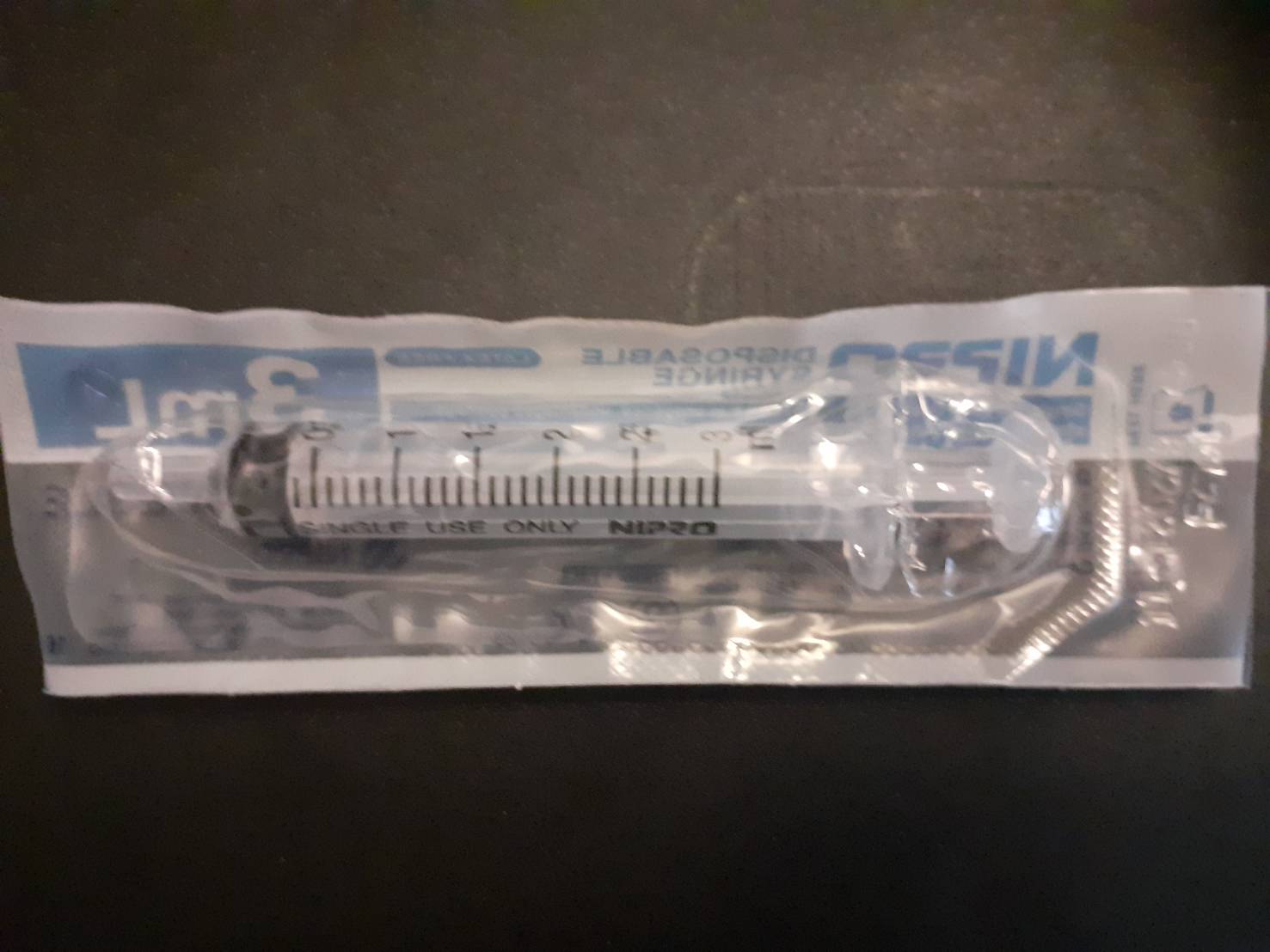 NIPRO 1ml Syringes x 10 needle not included - Image 4