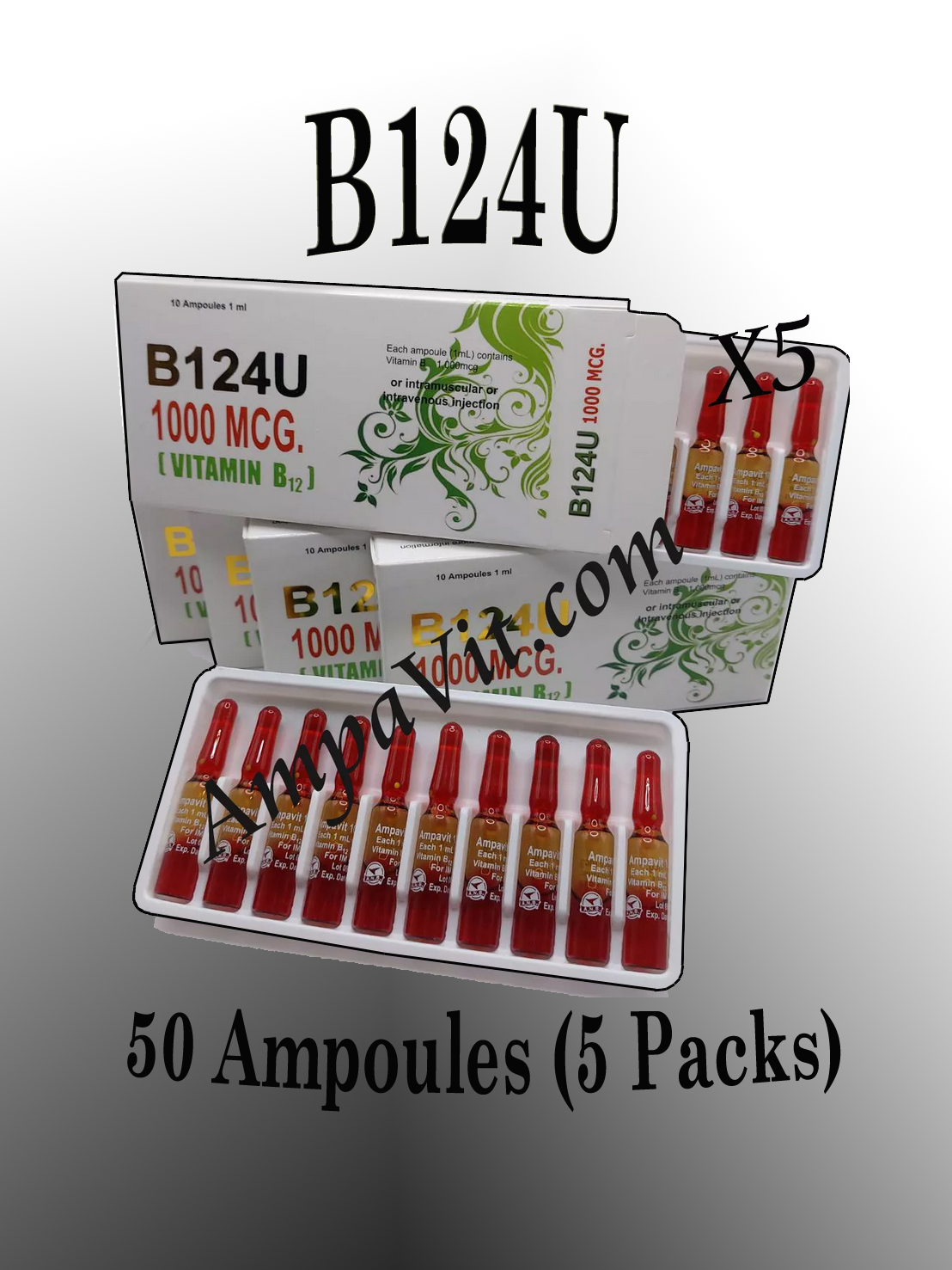 B124U B12 5 packs